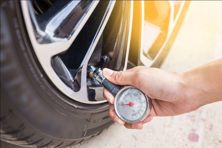 When to Check Tire Air Pressure