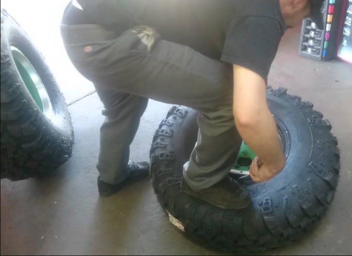 How to install mud tires