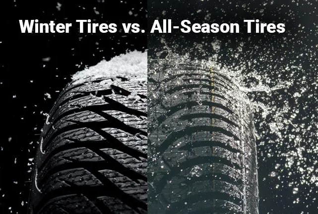 Between All-Season vs. Winter Tires