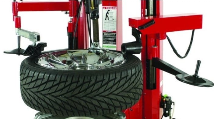 How to put a tire on a rim by Tire Mounting Machine