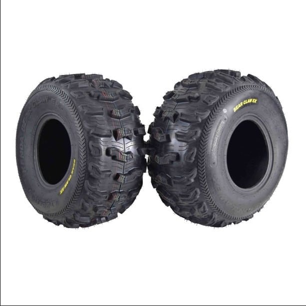Kenda Bear Claw EX 25x8-12 Front 25x11-10 Rear ATV 6 PLY Tires Bearclaw