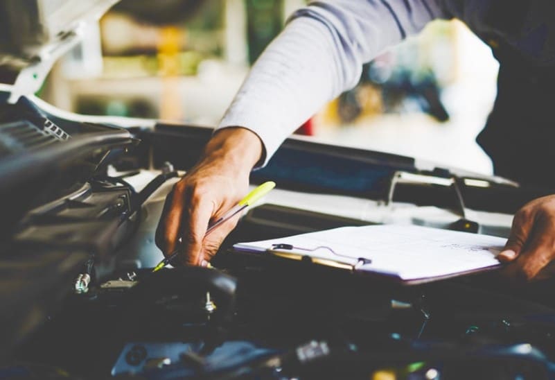 What is included in an oil change and tire rotation