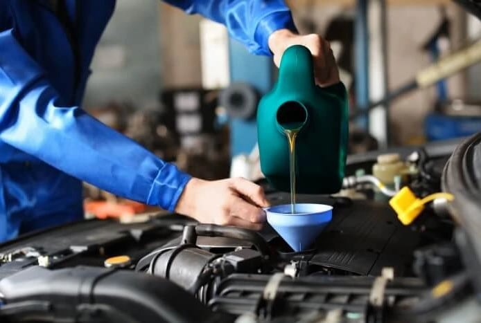 What should you do if your car is low on oil