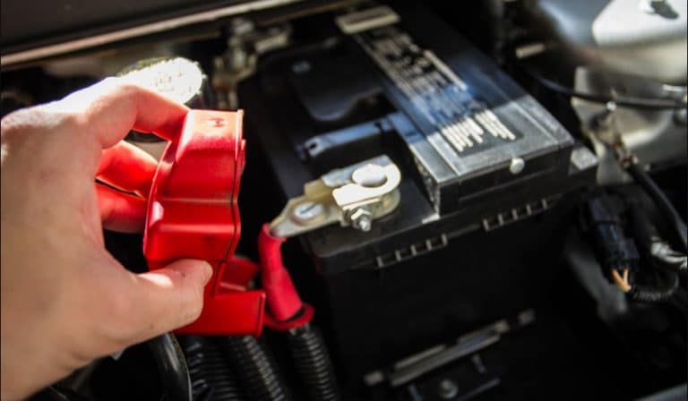 Auto EMC: The Leading Information Channel About Cars 13 color is positive on a car battery